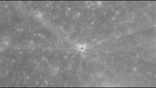 Apollo 13 booster slammed into moon - See the impact site, seisometer readings