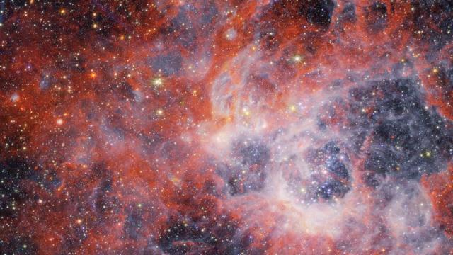 James Webb Space Telescope's view of star-forming region NGC 604 is breathtaking in 4K