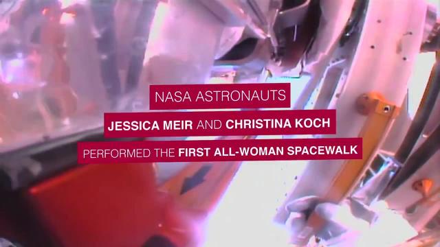 Historic 1st All-Female Spacewalk - See the NASA Highlights