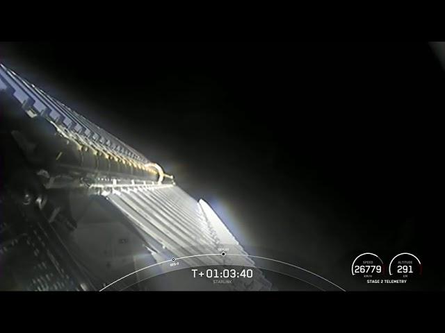 Watch SpaceX deploy Starlink satellites in glorious view from space