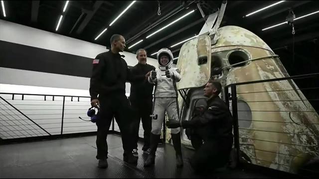 Inspiration4 crew exits Crew Dragon after historic mission