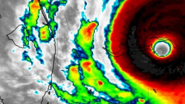 Hurricane Dorian is still headed West.