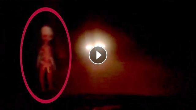 Alien OR Ghost? Mysterious Creature Caught on Tape - Unexpected Alien ...