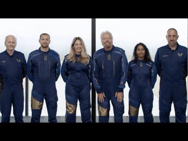 Richard Branson to fly on the Virgin Galactic Unity 22 flight on July 11! Meet the crew