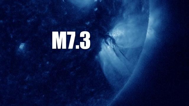 Sunspot Erupts Again With X and M Flares