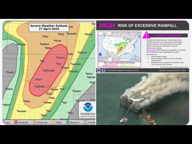 OFF THE CHARTS PARTICULARLY DANGEROUS TORNADO HAIL & FLASH FLOOD SITUATIONS USA TODAY!