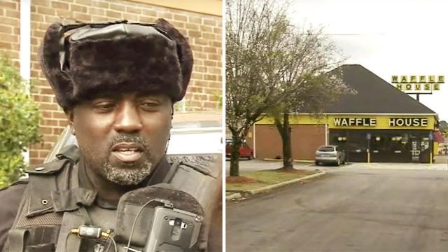 When A Waffle House Employee Saw A Man And His Shivering Son, He Told Them To Get Into His Car