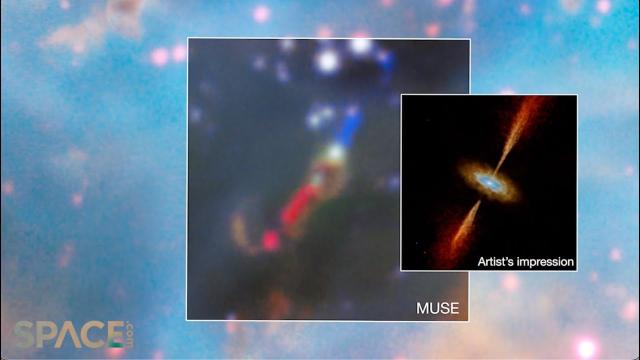 Young Large Magellanic Cloud star system with planet-forming disk discovered