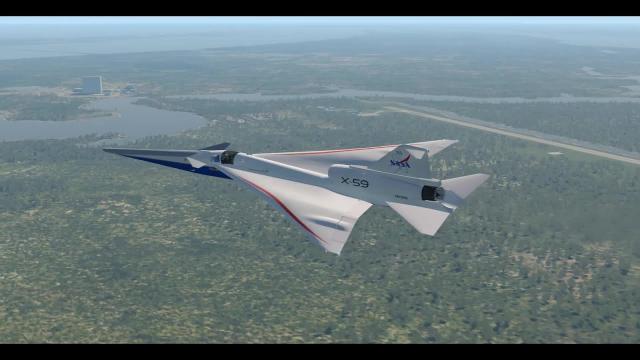 NASA's X-59 Quesst aircraft could change the rules for supersonic flight