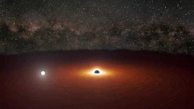 Black Hole pair produce flares 'brighter than 1 trillion stars'