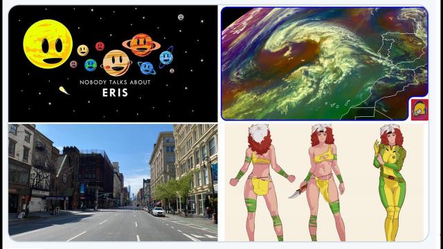 Alert! Eris & Sun align. Comet Disintegrates? Plague gets worse. A Tale of 2 Storms & a Big Storm.