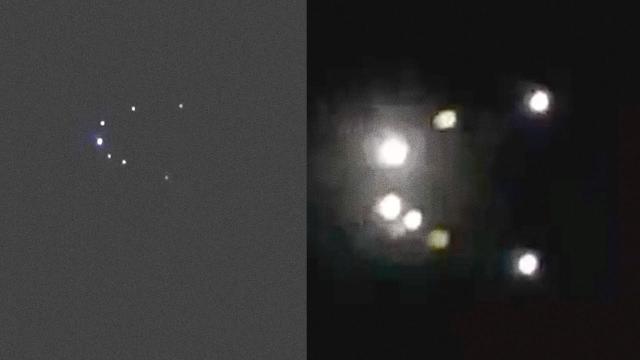 UFO Lights in Triangle Formation spotted in Peru, Nov 2023 ????