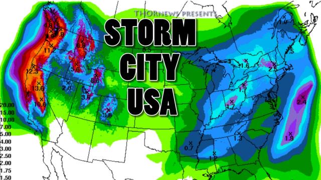 Super Storms ahead! For West Coast & USA