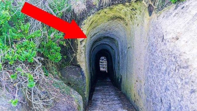 Man Built A Tunnel To A Beach After Losing His Daughter Over 100 Years Ago And It’s Still Here Today
