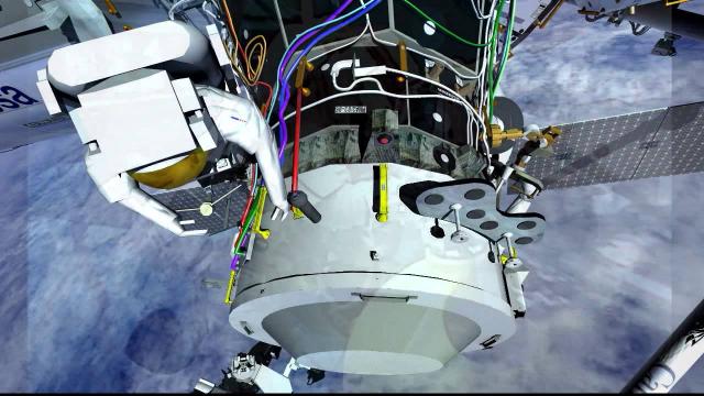 Animation of Aug. 19 Space Station Spacewalk