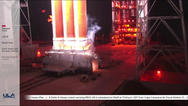 Scrub! Big Delta IV Heavy rocket launch aborted moments before lift-off
