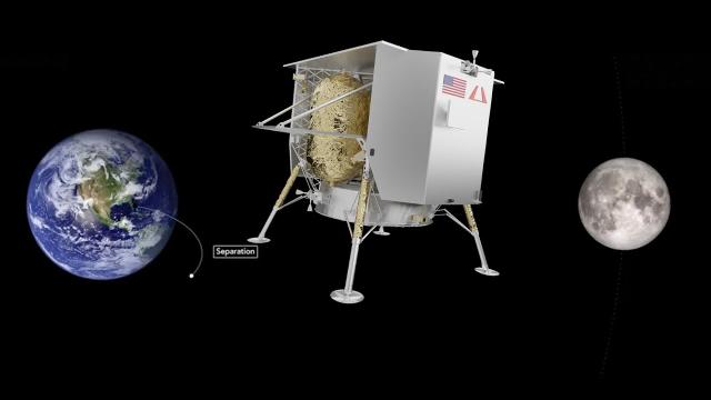 Peregrine moon lander suffers anomaly after Vulcan launch