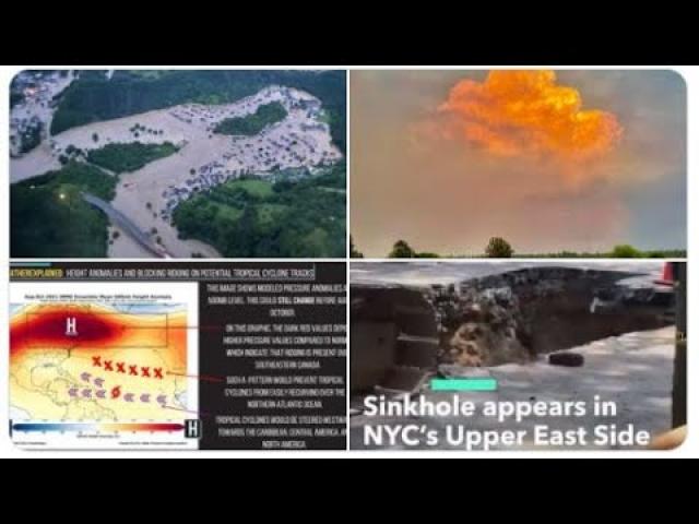 Catastrophic Flooding in Germany & Belgium! NYC Sinkhole! Horrible Wildfires! Canada Tornadoes!