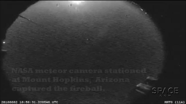 Bright Fireball Over Arizona Captured By Multiple Cameras | Video