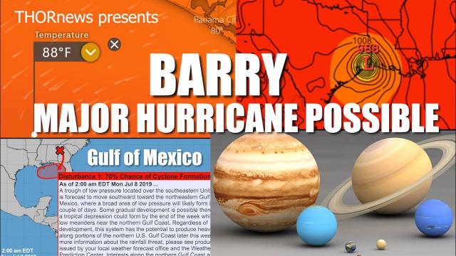Warning! Category 3+ Hurricane Barry could be MAJOR! Texas NOW in play!