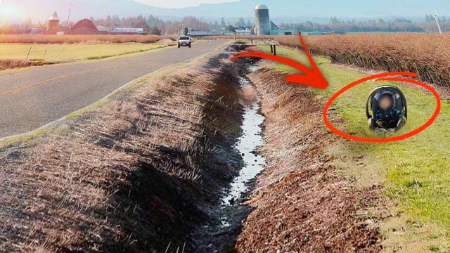 Mother Hears a Strange Cries Coming from a Ditch, Stops Her Car She Found This in middle of nowhere