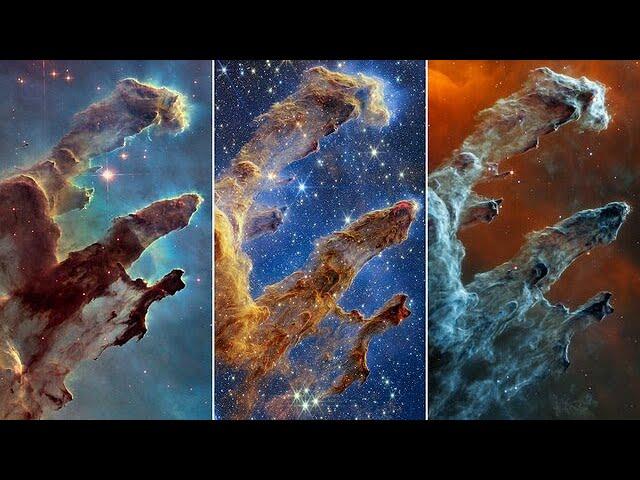 Hubble and Webb Showcase the Pillars of Creation