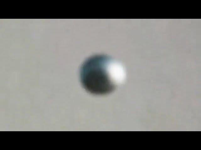 Sphere Shaped UFO in the sky over Poland