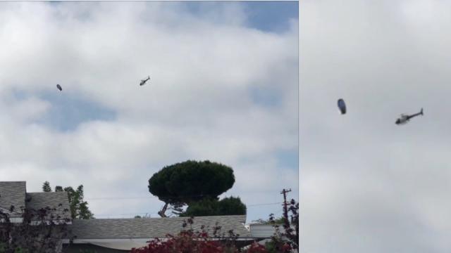 What Just Happened Over LA? [LAPD] Helicopter Surrounds UFO? 2018