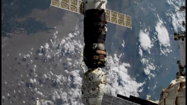 Pirs docking compartment undocked from space station after 20 year stay