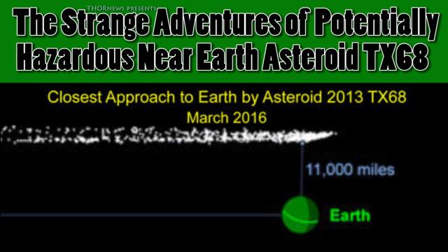 The strange adventures of Potentially Hazardous Near Earth Asteroid TX68