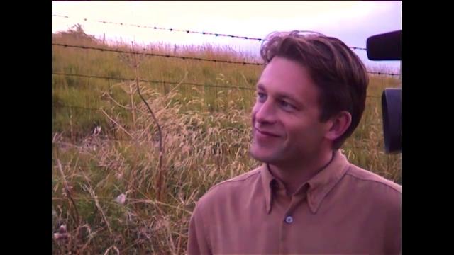 Chris Packham makes a crop circle with TheSecretVault