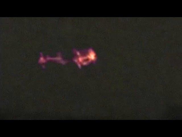 Weird UFO Lights Spotted Over Paris | UFO Sightings Over Paris | Latest UFO Sighting 2016