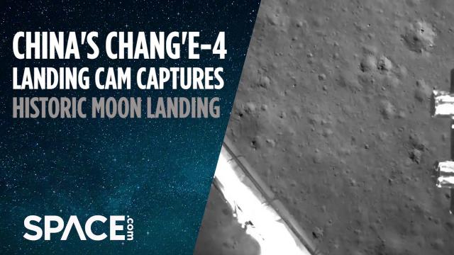China's Historic Moon Landing Captured by Probe's Camera