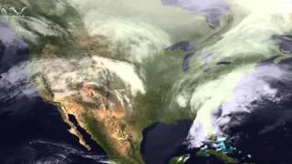 Winter Storm Battering Northeast U.S.: Latest Space-Based Imagery | Video