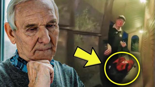 89 year old Pizza Delivery Man Has No Idea Customer Films Him, He Goes Viral Online