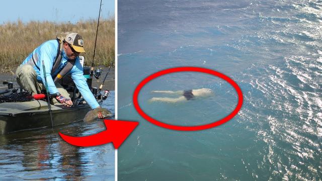 Man thought he pulled doll from water until he heard a little squeak