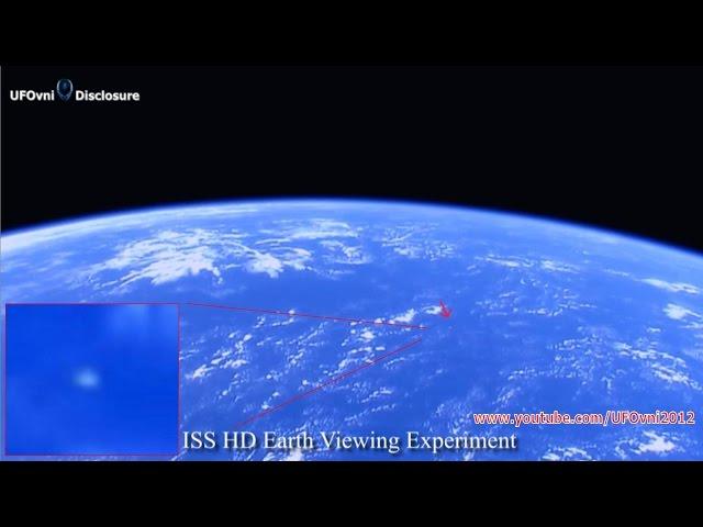 UFO Caught By ISS HD Earth Viewing Experiment