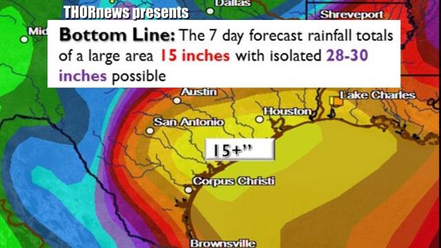Tropical Storm Harvey - 30 Inches of Rain a REAL possibility for some areas