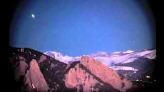 Venus and Jupiter Dance Over Colorado Peaks | Video
