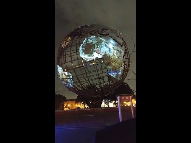 Astronauts' Tennis Match in Space Broadcast on Unisphere - Raw Video