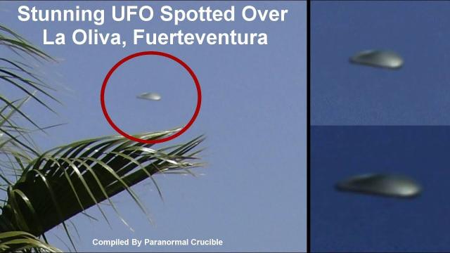 Stunning UFO Spotted Over La Oliva, Fuerteventura