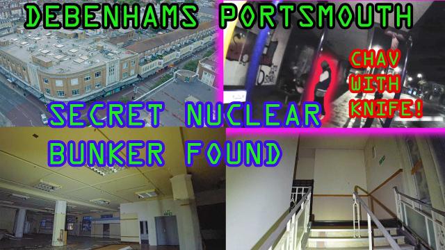 THREATENED WITH A WEAPON at Debenhams Portsmouth BUNKER FOUND