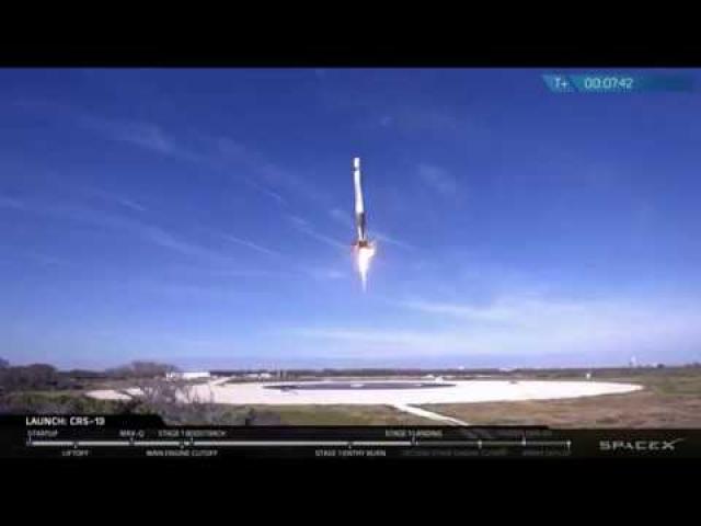 Touchdown! SpaceX Lands Used First Stage Once Again