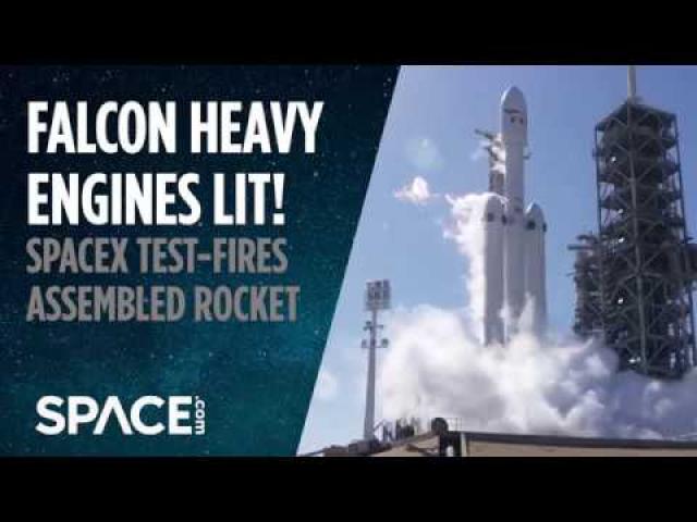 “Thunderhead of Steam” - Falcon Heavy Test Successful, Says Elon Musk