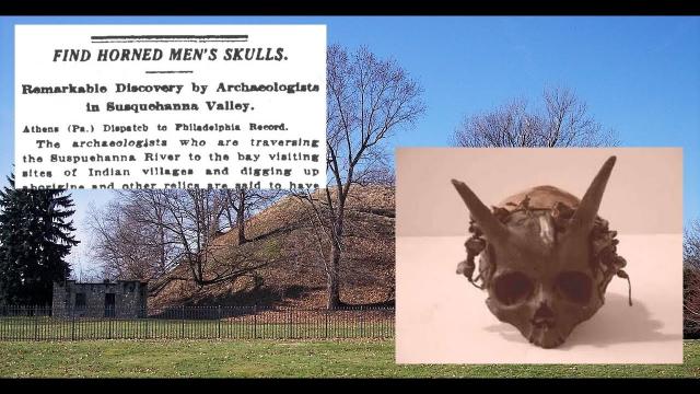 Remains of Horned Nephilim Found in North America