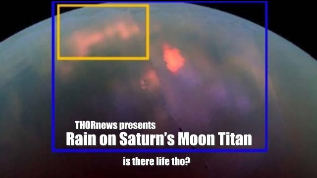 There is Rain on Saturn's Moon Titan. But is there Life?