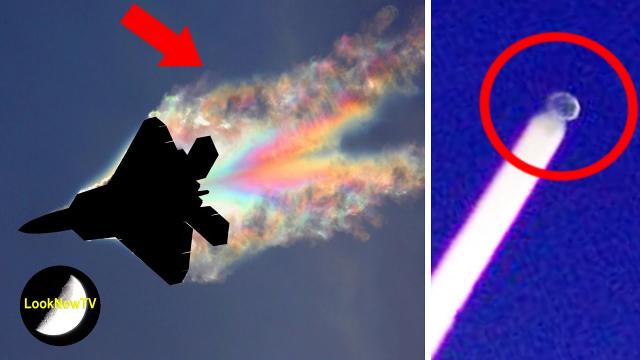 Mystery UFO Disc Caught Flying High Above Earth!