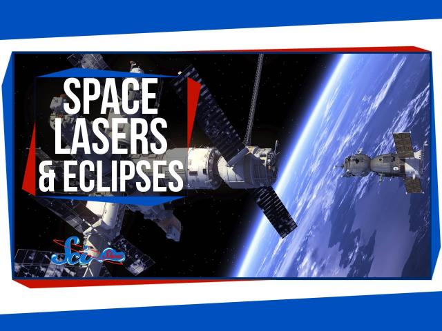 Destroying Space Junk With Lasers, and Two Rare Eclipses!