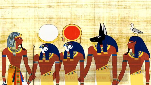 An Egyptian story (A short test video) Interesting idea concept