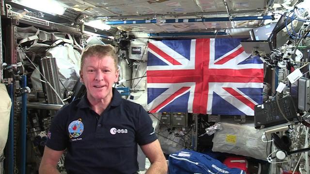 'God Save The Queen' From Space -- UK Astronaut's Message | Video